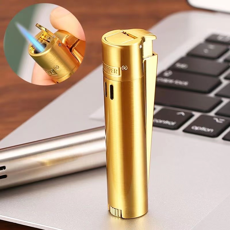 Men Accessories Gadgets - CLIPPER Metal bütan gaz çakmak rüzgar