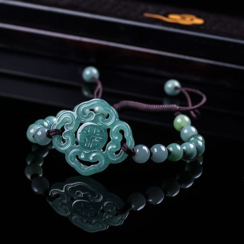 Bead Bracelet Men - Doğal Yeşim A Sınıfı Bileklik Orijinal