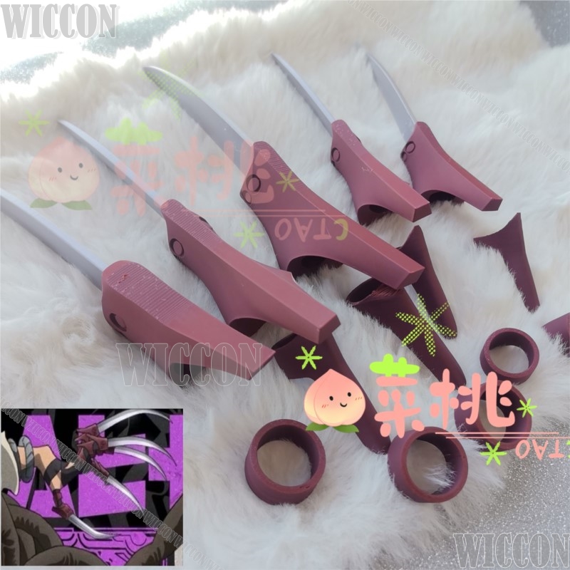 Men Accessories Ring And Bracelet - Jabber Wonger Anime Gachiakuta Cosplay Kostüm