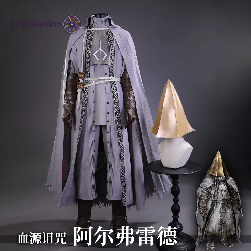 Men Accessories Store - 1/3Delusion Store Bloodborne Alfred Cosplay Kostüm