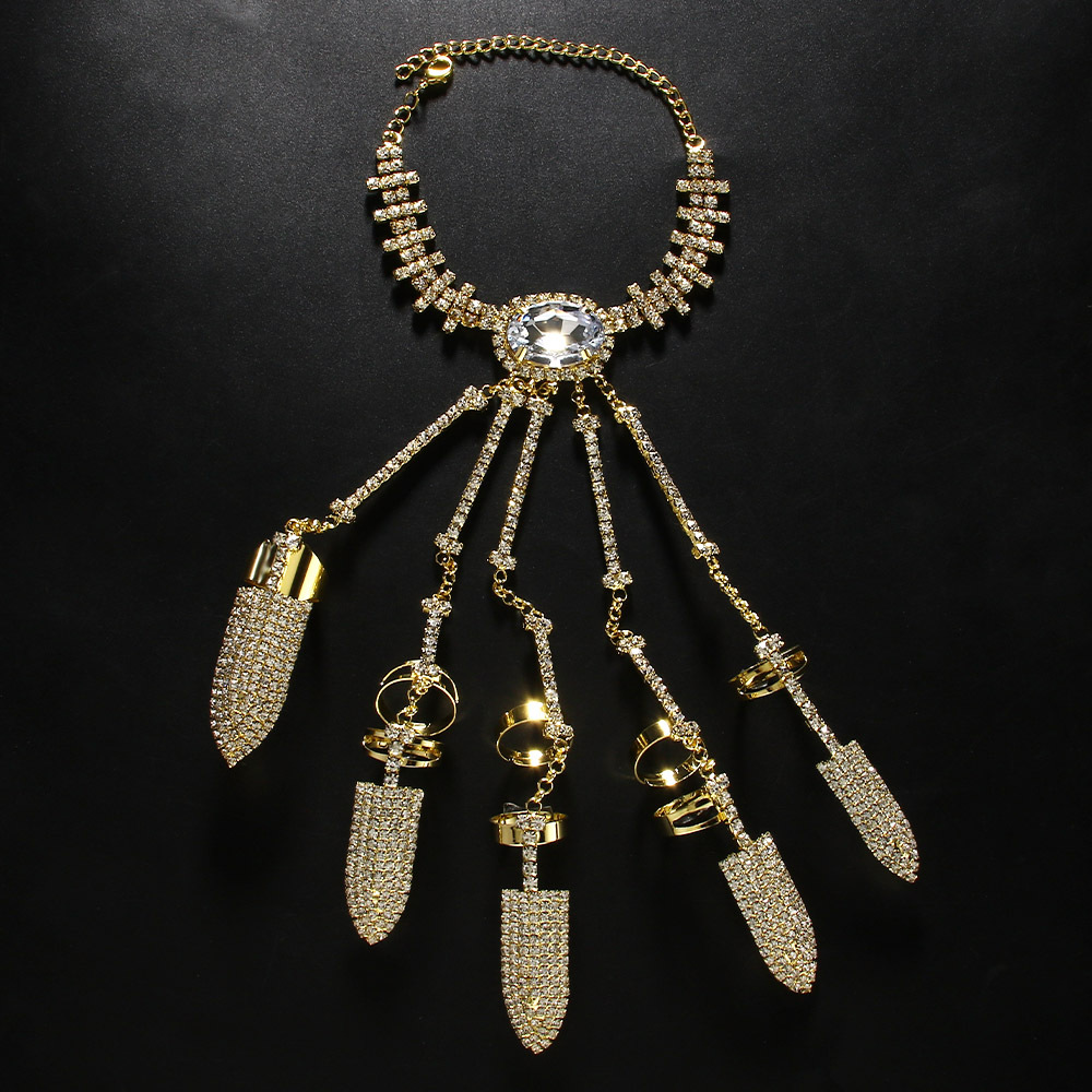 Yeni kişilik lüks abartılı yap - Men Accessories Ring And Bracelet incelemesi ve fiyatı