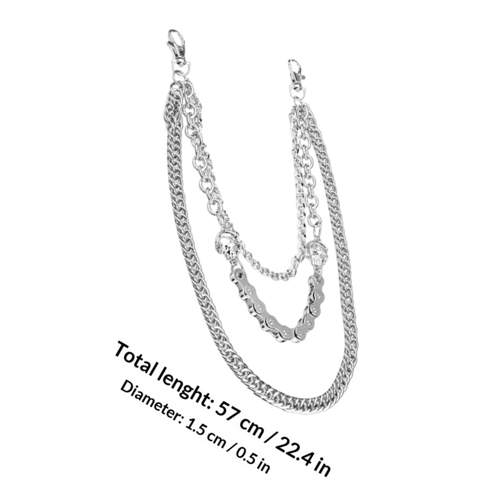 1 Adet Gümüş Renkli Metal Kafa - Men Accessories In Silver incelemesi ve fiyatı