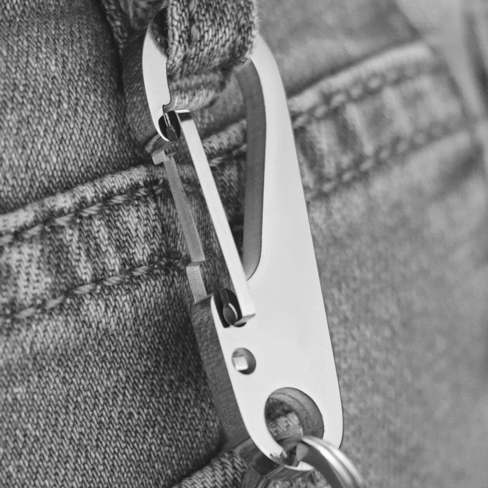 304 Paslanmaz Çelik Anahtarlık - Men Accessories In Silver incelemesi ve fiyatı