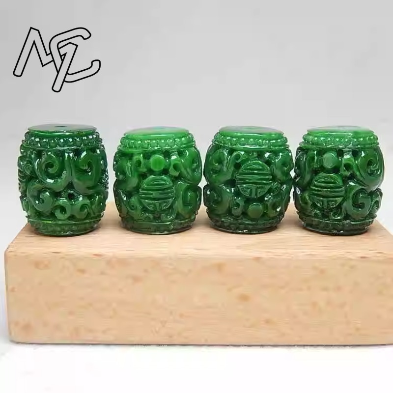 5 adet Doğal Yeşil Yeşim Oyma  - Bead Bracelet Men incelemesi ve fiyatı