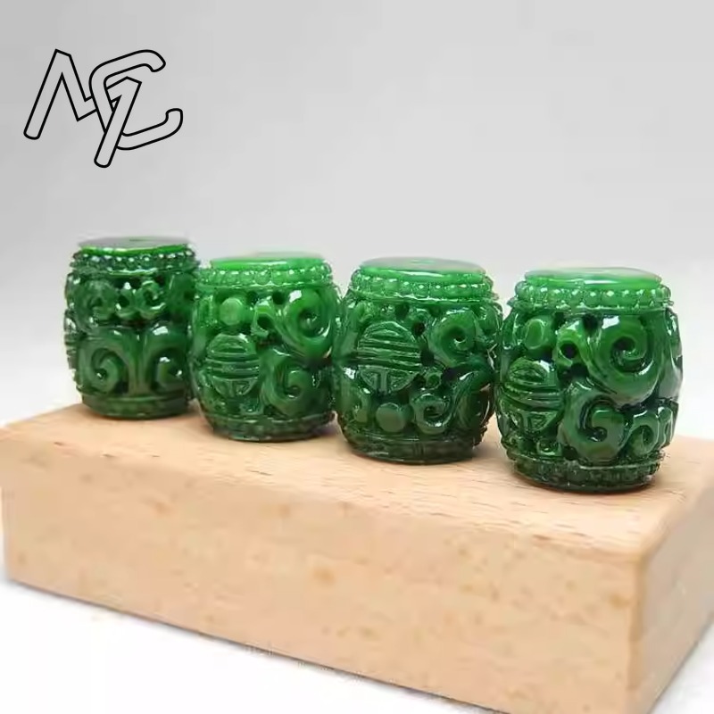 5 adet Doğal Yeşil Yeşim Oyma  - Bead Bracelet Men incelemesi ve fiyatı