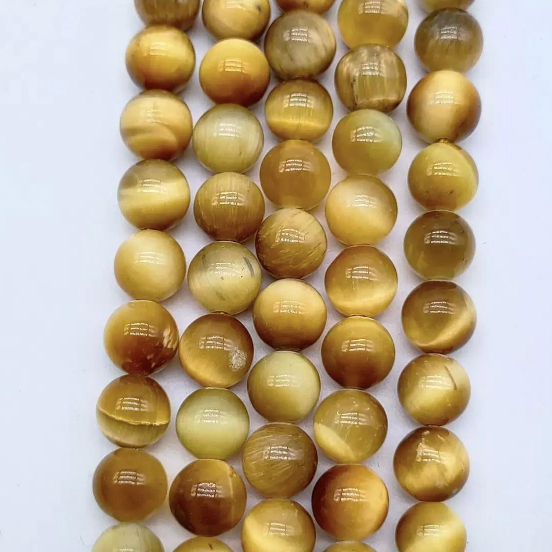 Doğal altın kaplama kaplan göz - Bead Bracelet Men incelemesi ve fiyatı