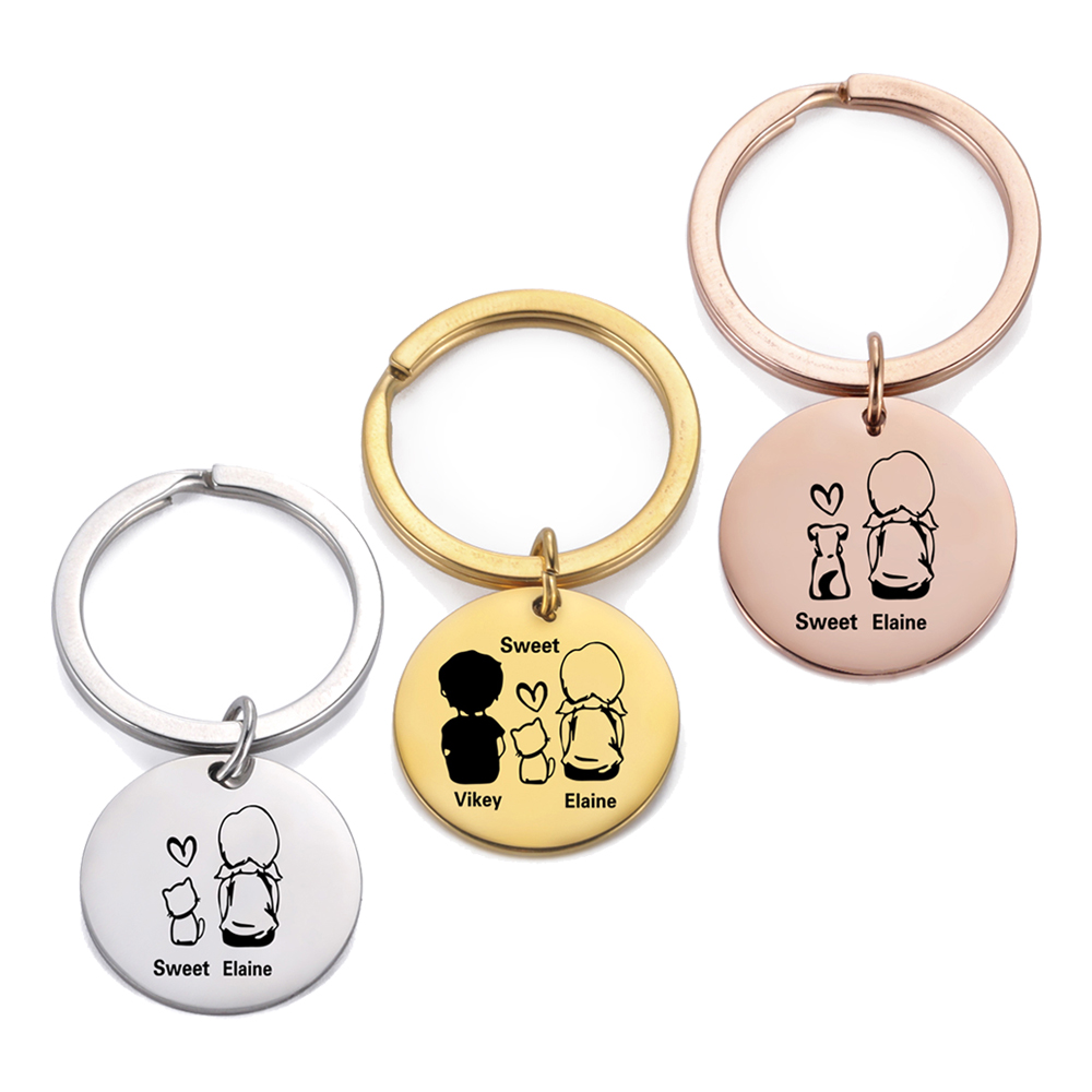 Aile Kişiselleştirilmiş Anahta - Men Accessories In Silver incelemesi ve fiyatı