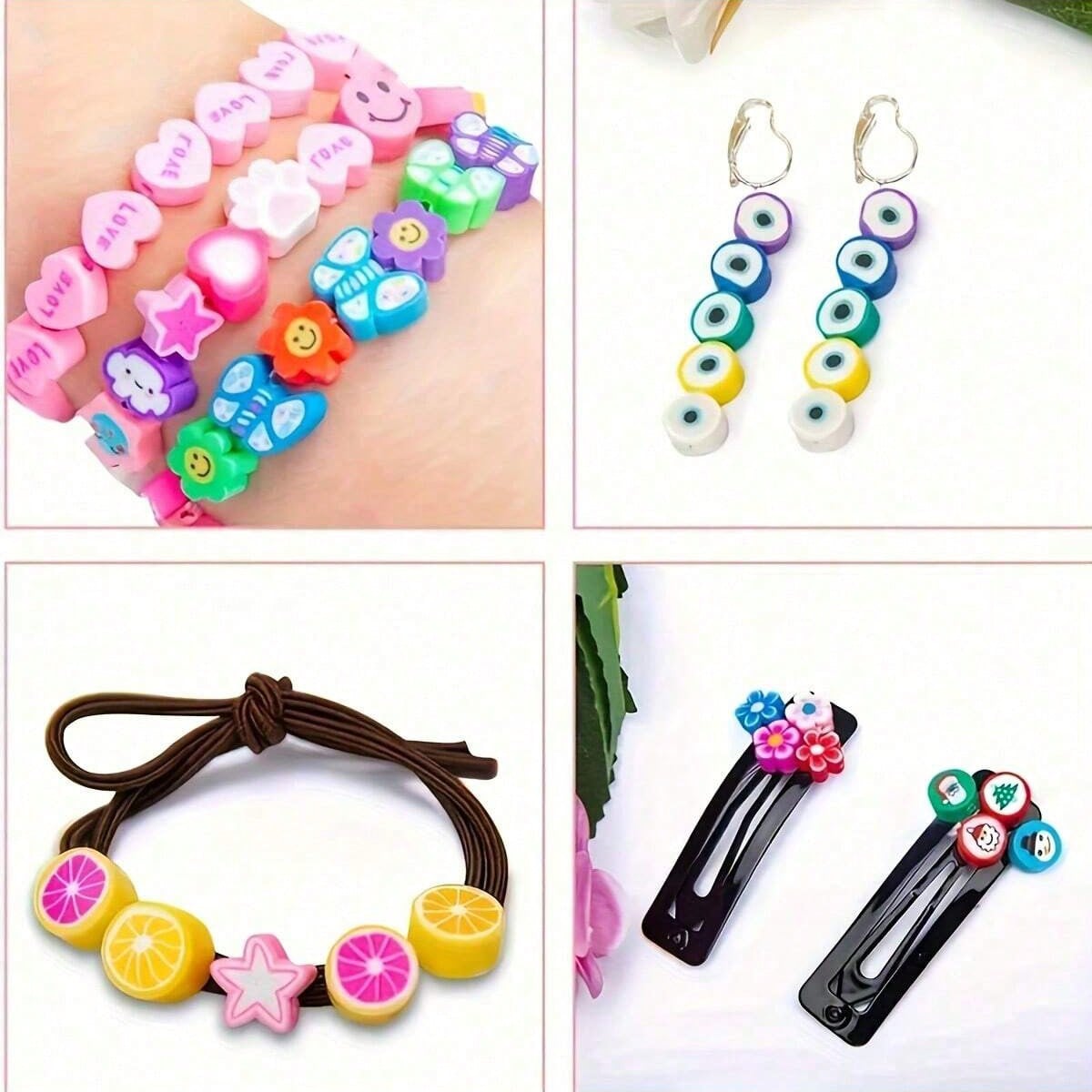 1450/1200/250 adet Polimer Kil - Bead Bracelet Men incelemesi ve fiyatı