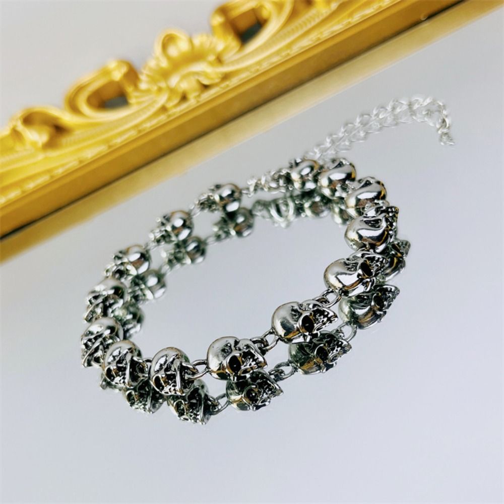 Yaratıcı Alaşım Kafatası Boncu - Men Accessories Ring And Bracelet incelemesi ve fiyatı