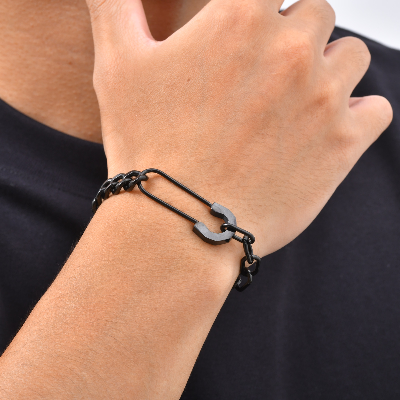 Vnox Erkek Ataş Küba Zinciri B - Men Accessories Ring And Bracelet incelemesi ve fiyatı