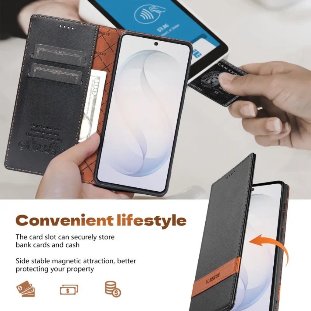 Samsung Galaxy A57 A37 A17 A56 - Phone Wallet Combo incelemesi ve fiyatı