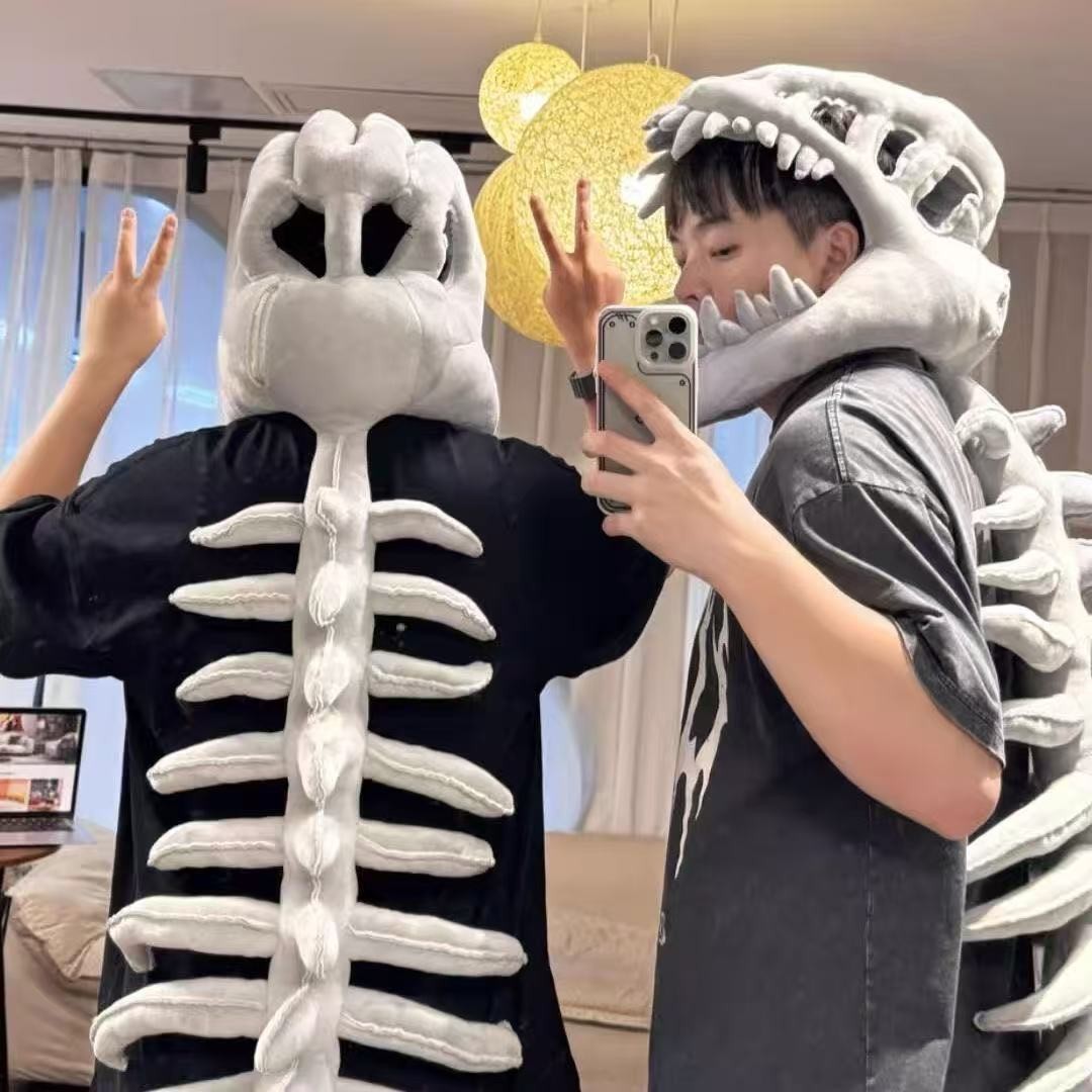 Dinozor İskeleti Desenli, Mask - Men Accessories Style incelemesi ve fiyatı