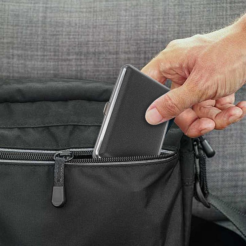 PU deri sigara kutusu kompakt  - Men Accessories Gadgets incelemesi ve fiyatı
