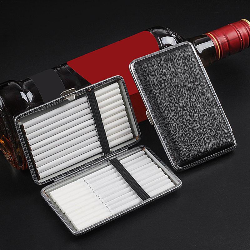 PU deri sigara kutusu kompakt  - Men Accessories Gadgets incelemesi ve fiyatı