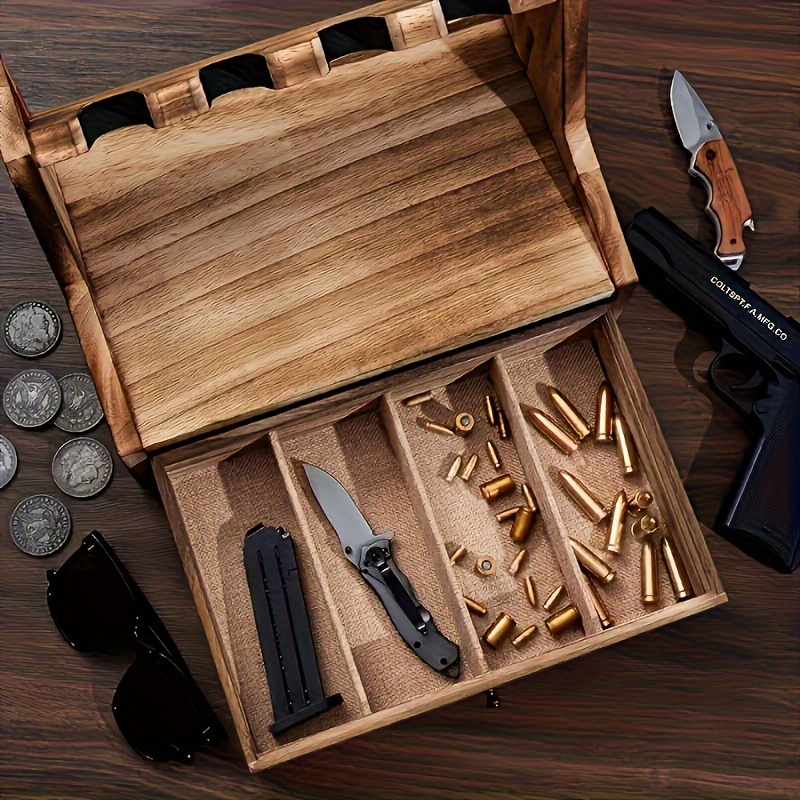 Masif Ahşap Tabanca Saklama St - Men Accessories Store incelemesi ve fiyatı