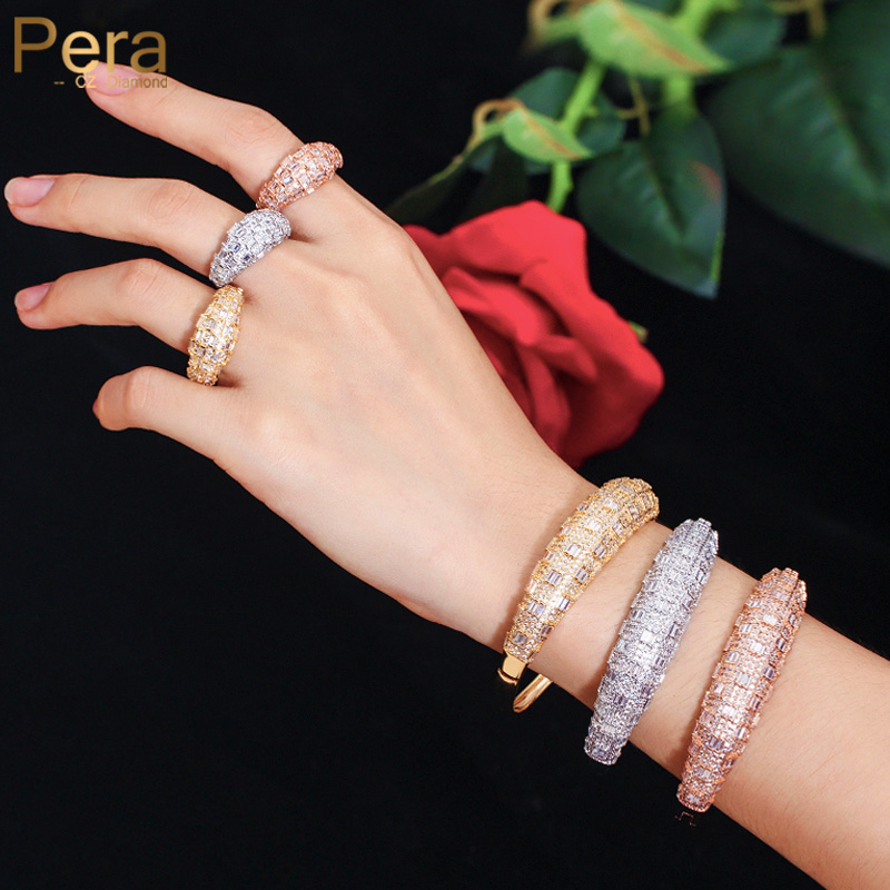 Pera lüks Dubai altın rengi pa - Men Accessories Ring And Bracelet incelemesi ve fiyatı