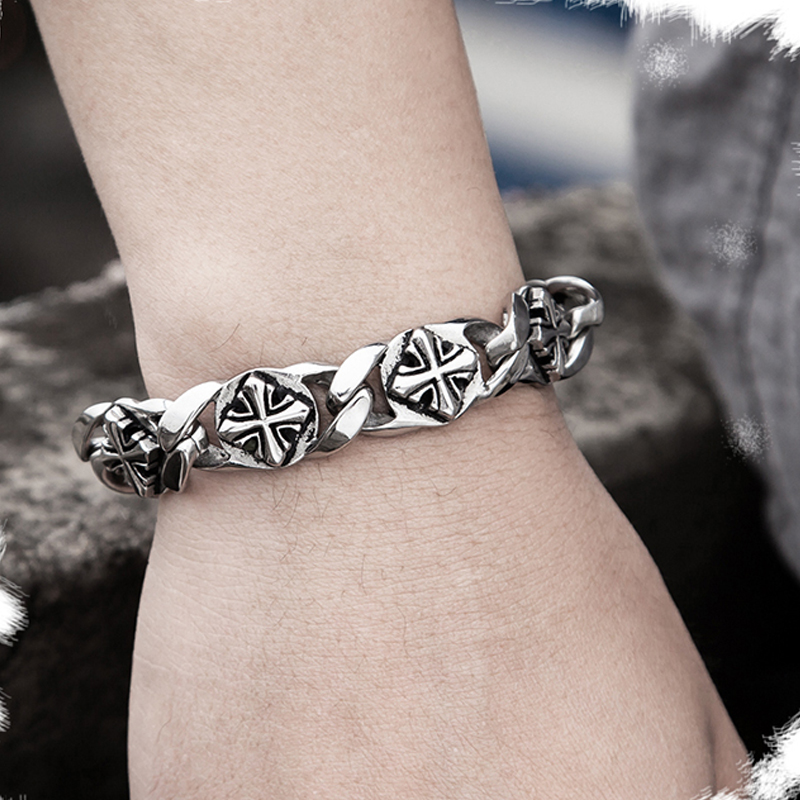 Eğilim Retro Celtic çapraz des - Men Accessories Ring And Bracelet incelemesi ve fiyatı