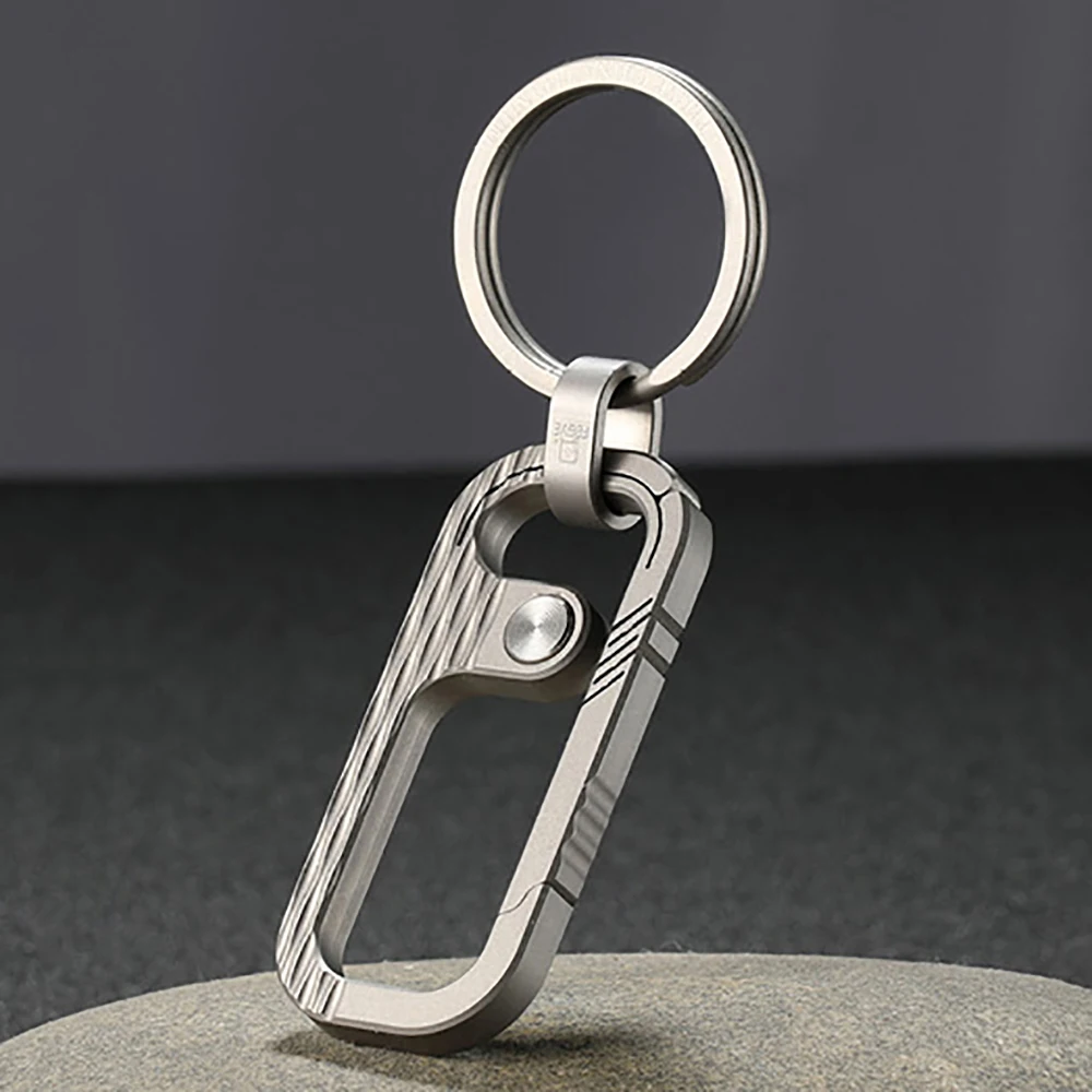 Lüks titanyum araba anahtarlık - Men'S Accessories Premium incelemesi ve fiyatı