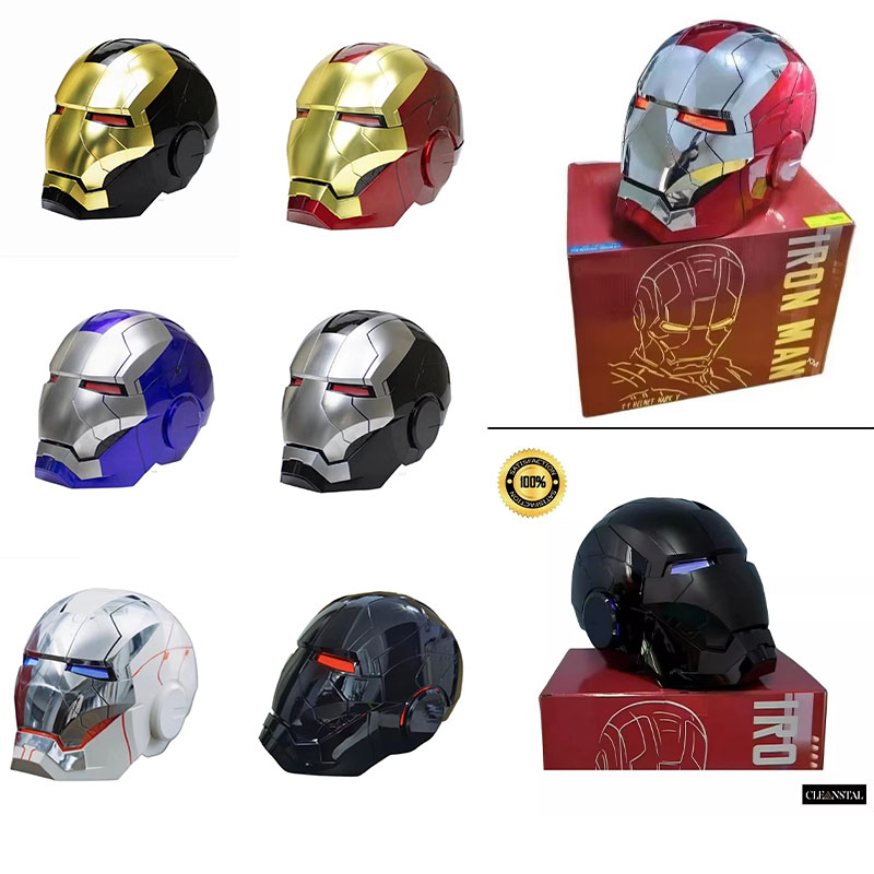 Cleanstal Yeni Iron Man Kaskı, - Men Accessories In Silver incelemesi ve fiyatı